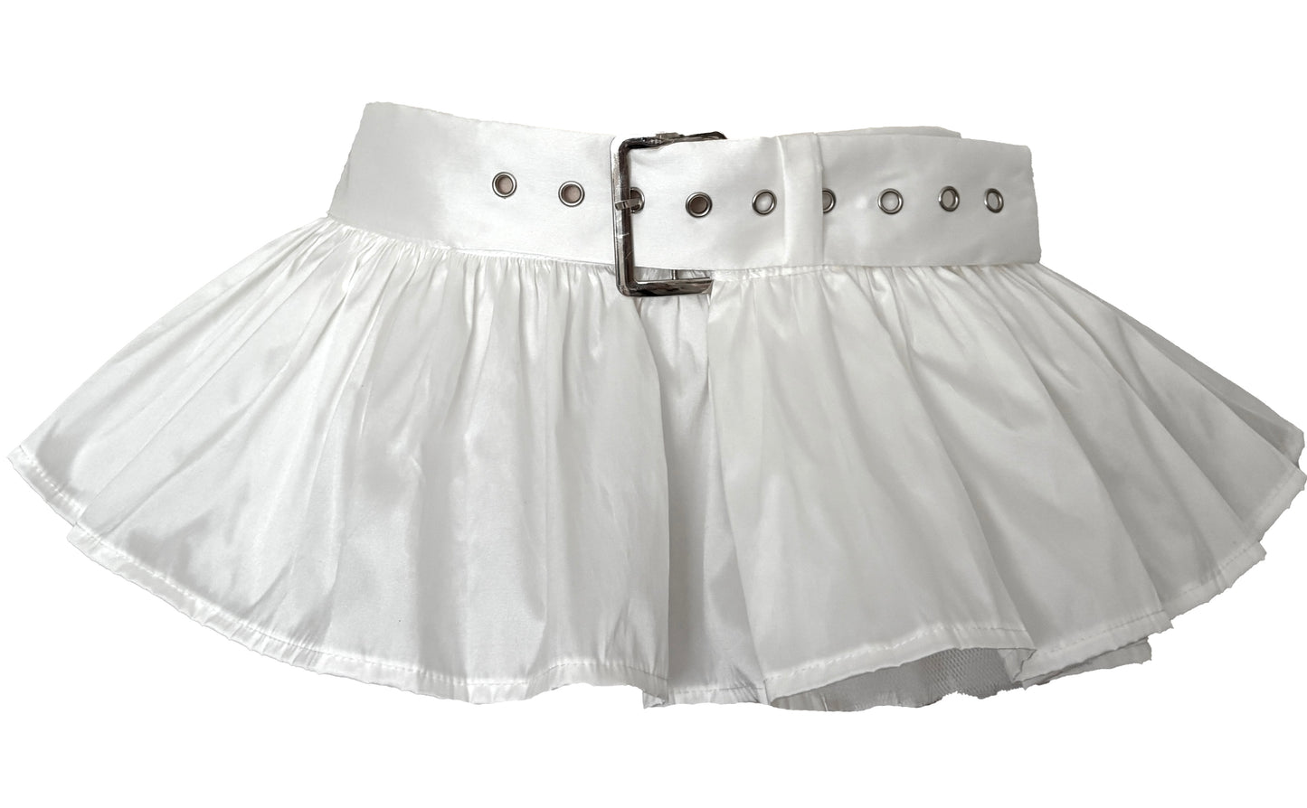 White tutu belt skirt