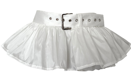 White tutu belt skirt